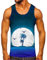 Generisch Tank Top für Männer Fitnessstudio Ärmellos Laufen Schnell Trocken Atmungsaktiv Männer Westen Herren Tank Tops Slim Fit Rennrad Unterhemd Herren Ärmellose Tshirt Herren Baumwolle