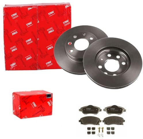 TRW Bremsscheiben 240mm + Beläge passend für vorne Corsa C Bj. 2000-2006
