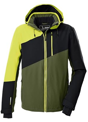 Killtec Herren Ksw 32 Mn Ski Jckt Outdoorjacke/Funktionsjacke mit abzipbarer Kapuze und Schneefang