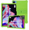 Silicone Tablet Case for DOOGEE U10 2025 10.1 inch Kids Friendly,Shockproof, Anti-scratch, Adjustable Stand, and Soft Silicone Cover,Green