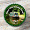 Canal Boat Barge Personalised 7.5 Round Edible Icing Cake Topper
