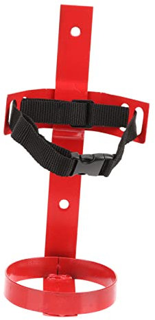 Angoily Feuerlöscherhalterung Wandhalterung Für Feuerlöscher Mit Verstellbaren Gurten Platzersparnis Und Einfacher Montage Für Wohnungen Büros