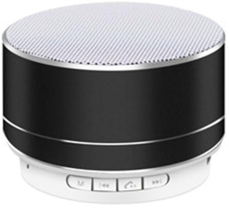 Sctecoau A10 Mini Altavoz Bluetooth Portátil Al Aire Libre Cannon Subwoofer Caja de Sonido Soporte Tarjeta TF Negro