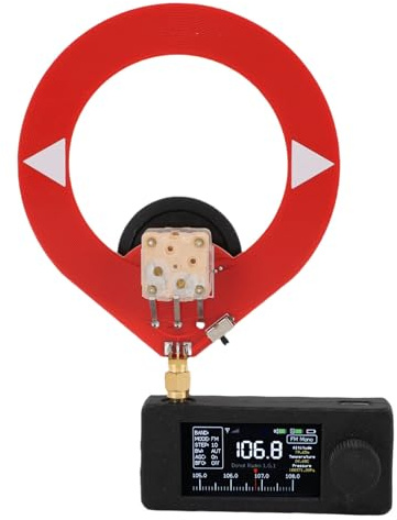 SI4732 Tragbares Radio, AM FM LSB USB-Modi, HF SW MW VHF Empfangsband mit LED-Taschenlampe, die 500 KHz-2000kHz Abdecken