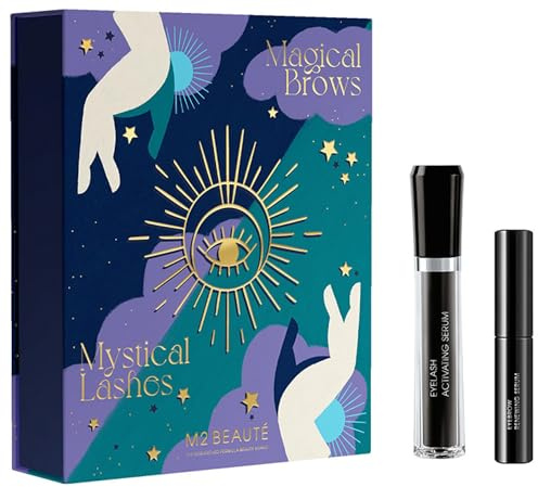 M2 BEAUTÉ - Mystical Brows & Lashes Set – Activating Serum (4ml) + Renewing Serum (1,5 ml)