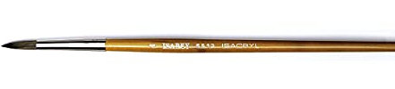 Isabey Pinceau synthétique, Rond, Naturel, 4
