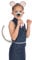Adorable Grey & Pink Mouse With Sound Disguise Kit - Perfect for Dress-Up, Playtime, Animal Events, Parties, Cosplay, & More Halloween Halloween
