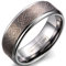 JewelryWe Schmuck 8mm Breite Wolframcarbid Herren-Ring, keltische Knoten Gravur, Partnerringe Trauringe Hochzeitsband Silber Größe 62