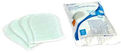 Romed Gants de toilette jetables secs avec du savon (1 x 20 pièces)