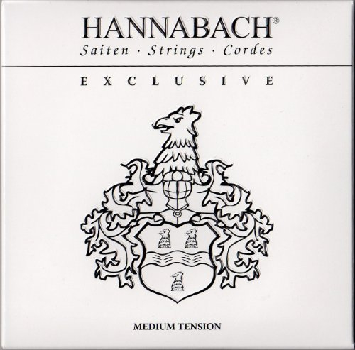 Hannabach Cuerdas de guitarra clásica Exclusive Serie Medium Tension - Juego - EXCLMT