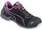 PUMA Damen Sicherheitsschuh Fuse TC Pink 37, schwarz, rosa
