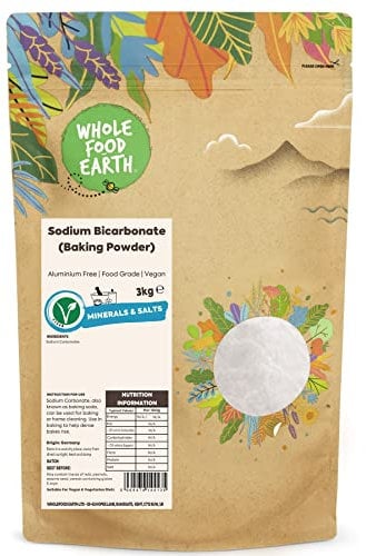 Wholefood Earth - Sodium Bicarbonate Baking Soda 3 kg