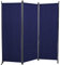 Angerer Freizeitmöbel GmbH Paravent - Raumteiler & Raumtrenner Sichtschutz - Outdoor Paravent für Windschutz & Schatten auf Balkon (3-teilig, Swingtex blau)