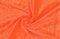 Pannesamt Stoff Meterware für Deko, Basteln und Bekleidung, 1 Meter - 147 cm Breit - Samt ähnliche Oberfläche Stoffe (Neon Orange)