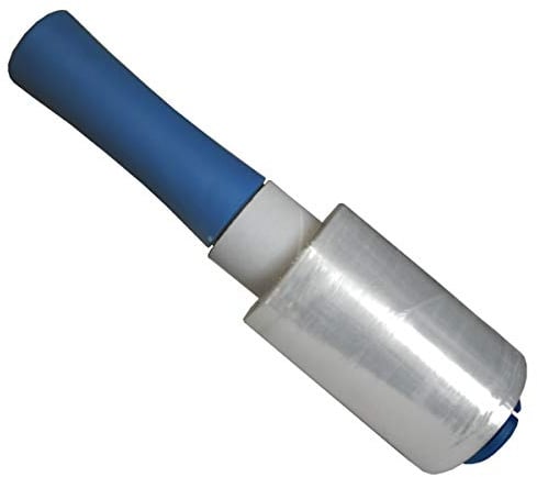 Mini Shrink Wrap Roll with Dispenser Handle 100mm x 150m Cling Film Applicator