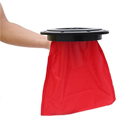 LIOOBO ABS Hatch Cover Deck Plate with Red Storage Bag Waterproof Boat Accessories Hatch Cover Kit for Rigging Kayak