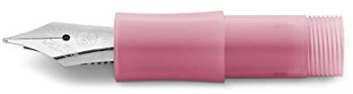 Kaweco FROSTED SPORT Front Part Blush Pitaya with Stainless Steel Nib I Premium Fountain Pen Replacement Nib I Exclusive Fountain Pen Stainless Steel Nib Insert I Nib: BB (Extra Broad)