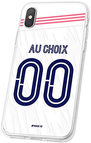 MYCASEFC Coque Football Personnalisable Real Madrid Samsung Galaxy J7 2017 en Silicone. Housse de Foot pour Smartphone personnalisée et fabriquée en France en TPU