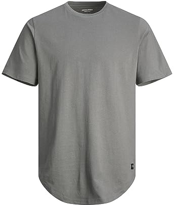 JACK & JONES Herren T-Shirt Jjenoa Tee Ss Crew Neck Noos, Ensign Blue, S