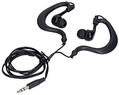 Annadue Auricolari Impermeabili Cuffie da Nuoto Cuffie da 3,5 Mm Cuffie a Conduzione Subacquea Impermeabili con Sostituzione dei Tappi per Le Orecchie per Il Nuoto Corsa Surf(Nero)