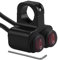 Greluma 12v Impermeable Motocicleta ATV Bicicleta 22mm 7/8 pulgadas Manillar Control doble Botón de apagado Interruptor de faro Freno de peligro Luz antiniebla Interruptores de encendido y apagado