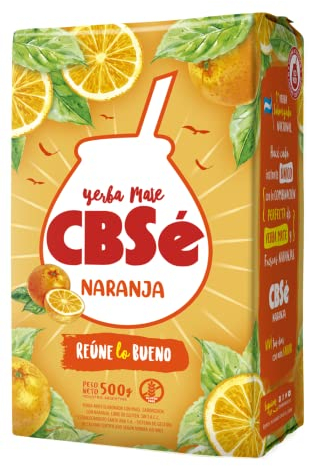CBSe Yerba Mate, Naranja, 500 Gramo
