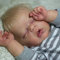 Anano Reborn Puppen Lebensecht 50cm Silikon Babypuppe Reborn Baby Junge Echtes Baby Puppe Weicher Körper Mit Blondes Haar & Weichem Körper
