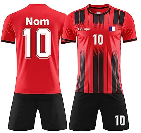 ORYG Maillot Foot Enfan Adulte Maillots de Football Personnalisés Maillots de Joueur de Football Homme avec Nom et Logo