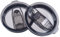 AICMEI 2 Replacement Lids for Stainless Steel Tumbler Travel Cup - Fits OF Inner diameter 3.15 to 3.2 INCH and others-Black (20 OZ)