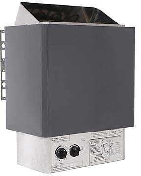 Tragbarer Saunagenerator FüR Sauna, 9 kW 8 kW 6 kW 4,5 kW 3 kW Heimsaunaofen Trockendampfofen Sauna Schweißofen Schweißausrüstung Schnelles Und GleichmäßIges Erhitzen ( Color : 6kw , Size : 1 UK )