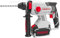 TRAPANO TASSELLATORE A BATTERIA 20V 2J SDS PLUS + 2 BATTERIE E CARICATORE A.D.
