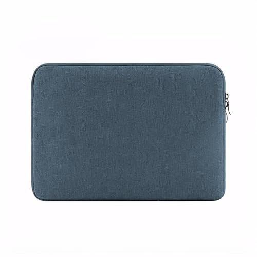 Housse pour Ordinateur 13 Pouce Portable Protection étanche pour Ordinateur Sac Serviette PC Portable Bleu Fonce