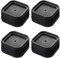 PMTFUMY 4-Pack Furniture Risers ，1 Inch Table Lifts for Heavy Duty Legs on Tables, Dressers, Desks, and Sofas，Enhanced Height and Stability