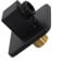 Modern Black Brass Square Shower Hose Wall Outlet Elbow Connector,shower mixer valve for Bathroom Hand Held Shower Nozzles Bathtub Nozzles