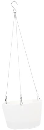 POPETPOP Jardinière Suspendue en Plastique Résistante pour Plante Chlorophytum Balcon ou Extérieur