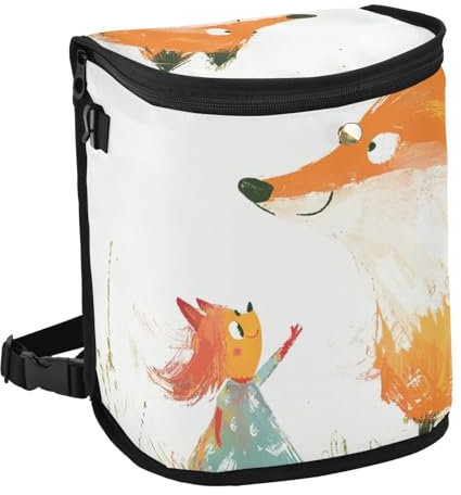 famyily Perfect Fox Petite poubelle étanche pour petite fille