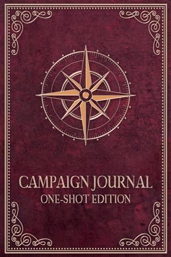 Campaign Journal: One-Shot Edition: A System-Neutral RPG Player Notebook for Single Sessions and One-Shot Adventures