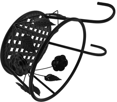 UPKOCH Portavaso da Appendere per Balconi e Supporto in e Stabile con Ganci Portafiori da Regolabile per Ambienti ed Esterni e Design