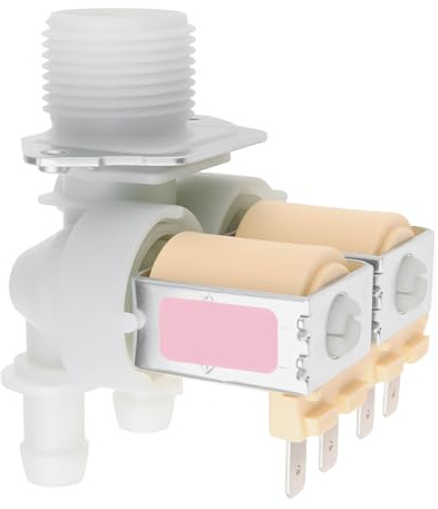 LT Easiyl Elektrisches Einlassventil für Waschmaschine DC6200024M Kompatibel mit SAMSUNG WF0704F7W Kompatibel mit WF70F5E0Z4W