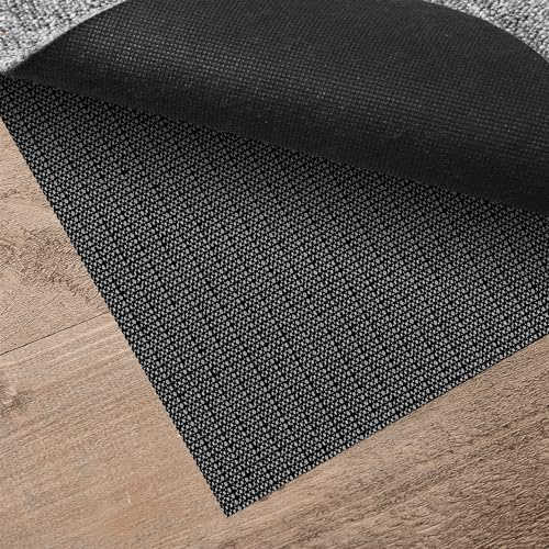 Teppich Antirutschunterlage 160 x 230 cm Ohne Weichmacher Schneidbar Teppichunterlage Universell Einsetzbar für Teppich, Schubladen, Regale, Tablett, Auto, Schwarz