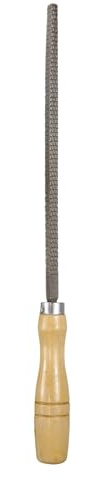 QUARKZMAN Lima De Madera De 8 Lima Cuadrada De Acero Lima Multifuncional Con Mango De Madera Para Afilar Madera Y Metal En Carpintería