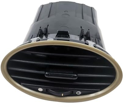 Para Ford Para Focus MK2 2005-2013 4M51-A014L21-AD Rejilla Ventilación Salida Aire Acondicionado Central Tablero Delantero Cubierta Rejilla Flujo Acondicionado(Silver)