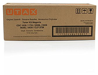 Original Utax 4472610014 Toner (magenta, ca. 5.000 Seiten) für CDC 1626, 1726, 5526, 5626; CLP 3726