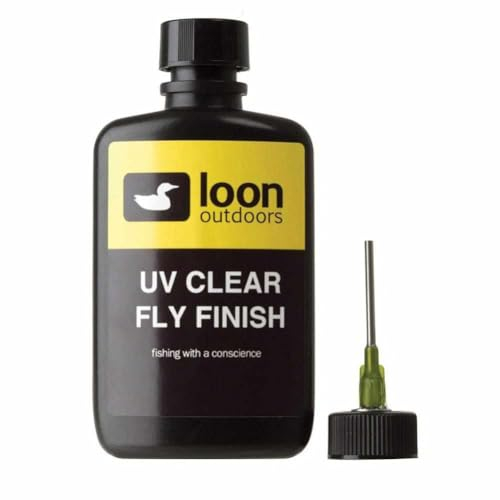 Loon Outdoors UV-transparentes Fliegen-Finish, dünn, 0,5 ml.