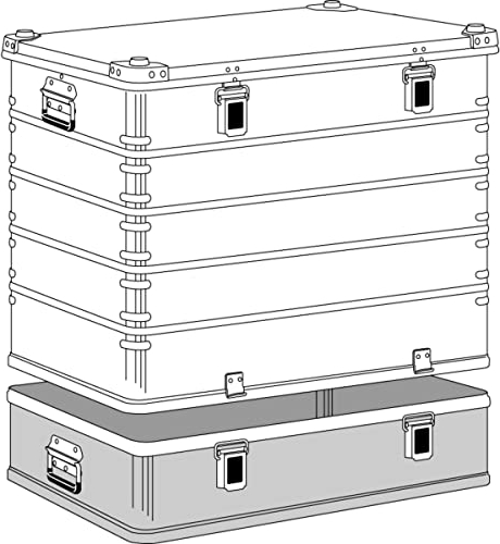 Alu-Kiste K470 Plus OT; IM:750x550x580mm