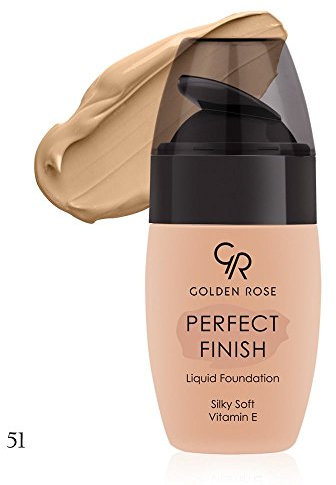 Golden Rose - Fond De Teint Liquide Perfect Finish - 51 Ivoire Rosé - 34Ml