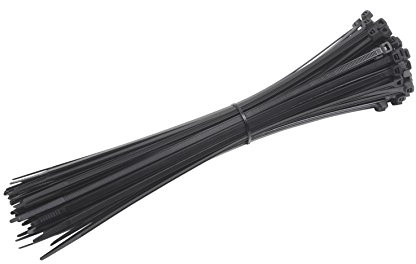 Meister Cable Ties 370 x 4.8 mm, black, 50 pieces, 7452360
