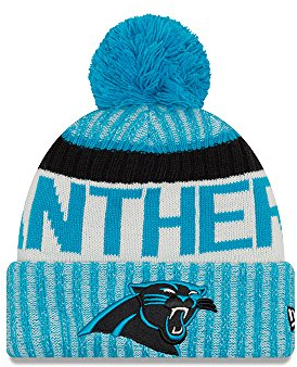 New Era Carolina Panthers NFL Sideline 2017 Beanie - One-Size