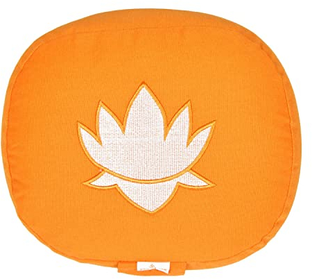 Yogabox Yogakissen oval Lotus Stick Basic, orange