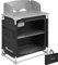 TecTake® Cocina de Camping Plegable, Ligera, con Bolsa de Transporte, Accesorios de Cocina, Mesa Plegable Camping, Armario Cocina Camping, Mueble Cocina Camping, Mesa de Camping - Negro